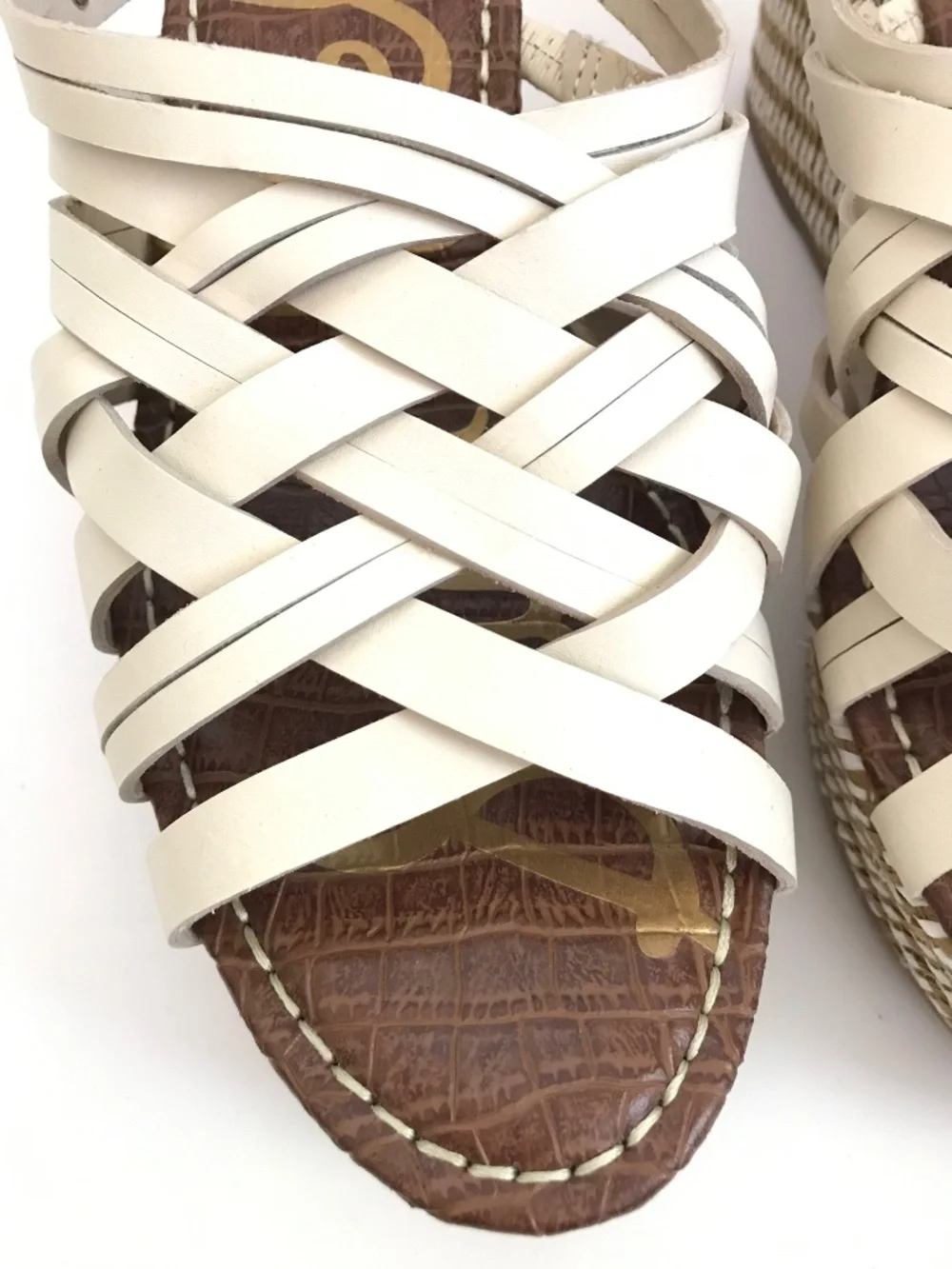 SAM EDELMAN Devon Wedge Slide Sandals Platform Women’s Size 11